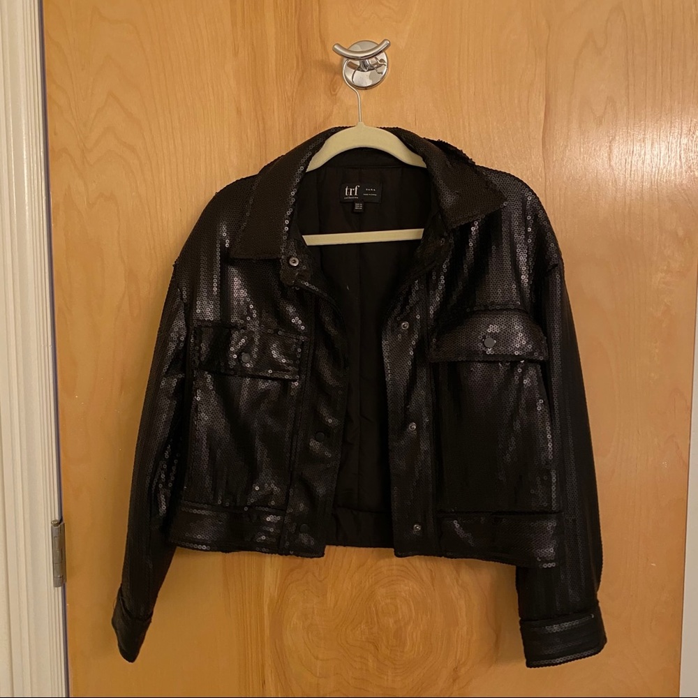 ZARA SEQUIN JACKET